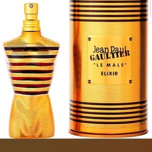 Jean Paul Gaultier Le Male Elixir in Gold and Black